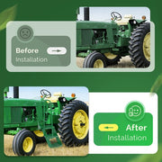 DURAFORCE Tractor Step Extension Kit Left Hand For John Deere 3010 3020 4000 4010 4020 2WD