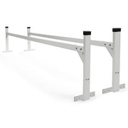 DURAFORCE For Enclosed/Open Trailer 4'-8.5' Universal Adjustable Roof Mount Ladder Rack