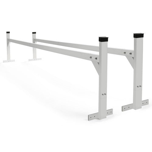 DURAFORCE For Enclosed/Open Trailer 4'-8.5' Universal Adjustable Roof Mount Ladder Rack