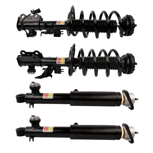 DURAFORCE 2 Pair Shock Absorber Struts Front & Rear for Cadillac SRX 2010-2016 w/ Electric