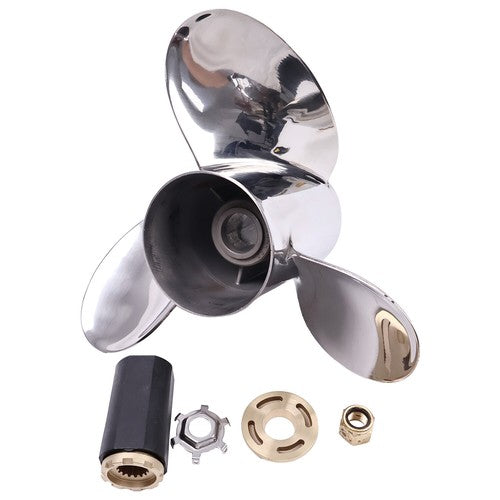 DURAFORCE Impeller 48-8M0151386 For Mercury Plus Propeller 14 5/8 x 25 Pitch Right