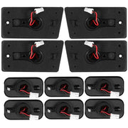 DURAFORCE 10PCS LED Cab Roof Light Marker Roof Top Lamps Smoke For 2003-2009 Hummer H2 SUT