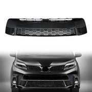 DURAFORCE Replacement Parts Front Bumper Lower Grille Black For Toyota Sienna SE 2018-2020