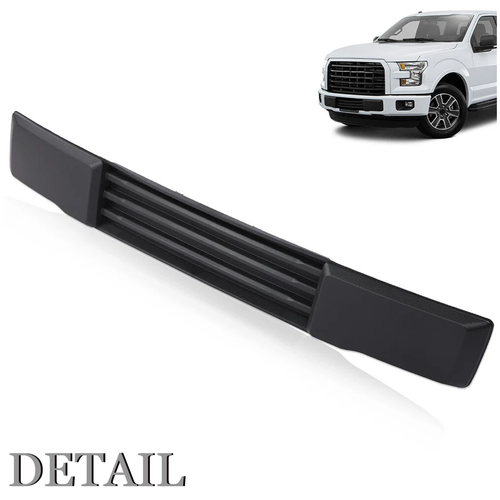 DURAFORCE For 2015 2016 2017 Ford F150 Front Bumper Cover Lower Grille Trim Panel Black