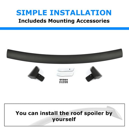 02-07 Subaru Impreza WRX STI Style Rear Window Roof Spoiler Wing
