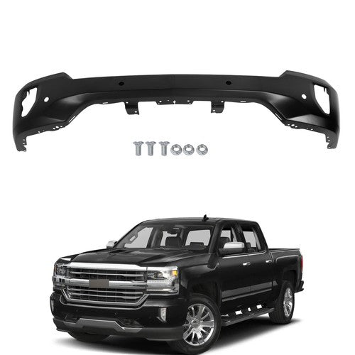 DURAFORCE For Chevry Silverado 1500 16-18 Front Bumper W/Sensor Holes And Fog Light Holes