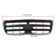DURAFORCE Compatible For Subaru Forester 2003-2005 Front Bumper Upper Grille w/Gray Insert