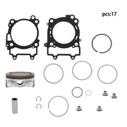 DURAFORCE For Polaris RZR 570 12-16 99mm Top End Rebuild Kit Piston Ring Set Gaskets New
