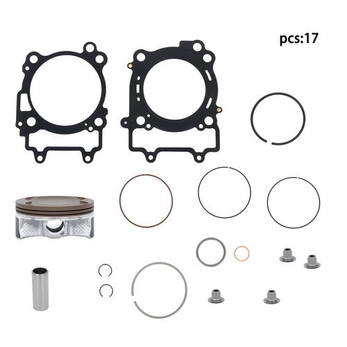 DURAFORCE For Polaris RZR 570 12-16 99mm Top End Rebuild Kit Piston Ring Set Gaskets New