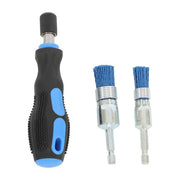 DURAFORCE 19PC Diesel Injector Seat Cleaning Set Engines Injector Seat Cleanner Brush Kit