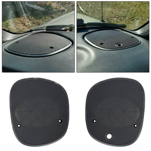 DURAFORCE 2PC Upper Dash Speaker Cover Grille for Chevrolet S-10 Blazer 98-05 Left Right