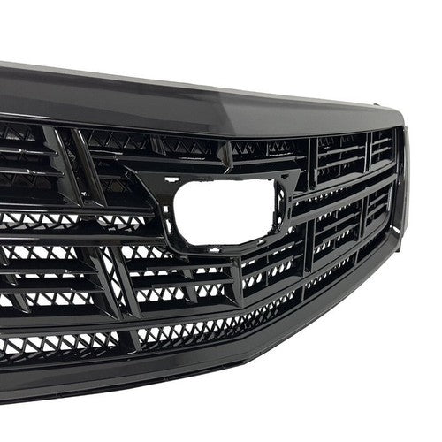 DURAFORCE For 2013-2017 Cadillac XTS Front Bumper Black Upper Grille Lower Grill 2PCS