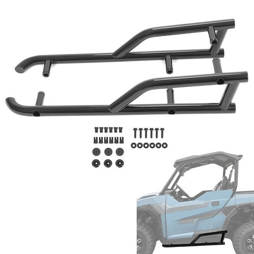 2 Seat Extreme Kick Out Nerf Bars Rock Slider for Polaris General 1000 2016-2025