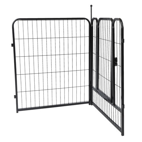DURAFORCE 24 Panels 32x26 inch Dog Playpen Crate Fence Pet PlayPen Exercise Cage