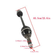 DURAFORCE 1334175 1333756 Rear CV Axle Drive Shaft Fit For Ranger XP 900 1000 Crew 1000