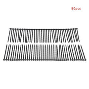 DURAFORCE 80PCS 8 Inch Plastic Landscape Anchoring Spikes, Garden Spiral Landscape Spikes