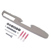 DURAFORCE Front Passenger Side Door Armrest Repair Gray for Chevy Tahoe Silverado 2010-14