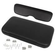 DURAFORCE For EZGO Medalist TXT Golf Cart 1994-2013 Black Front Seat Cushion with Hardware