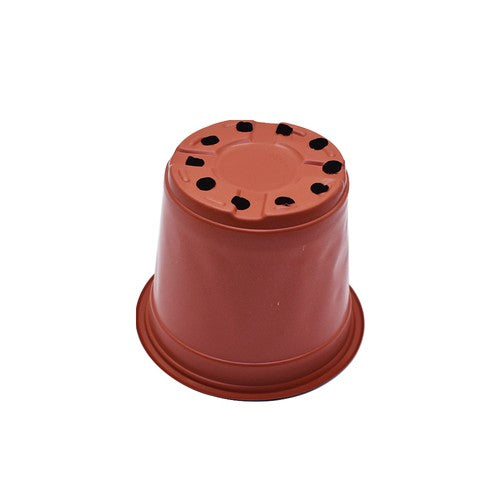 DURAFORCE 16*14*11cm 100pcs Plastic Plant Flower Starting Pots Nursery Seedlings Plant