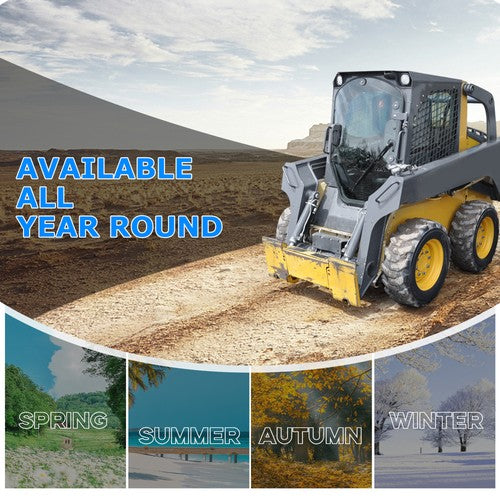 T312628 Clear Door Glass For John Deere Skid Steer Track Loader D E Series