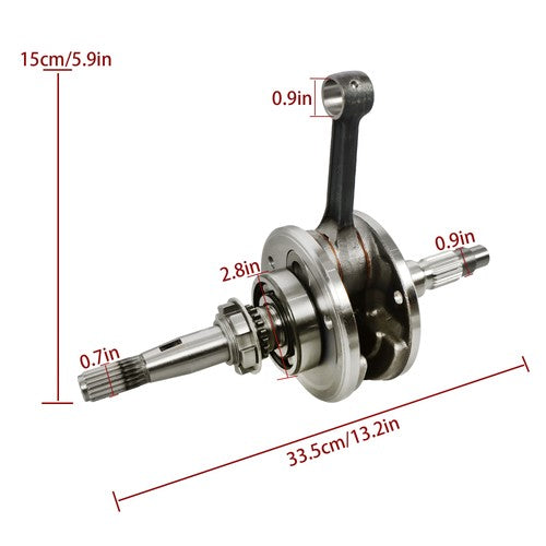 DURAFORCE For Hisun 400CC MASSIMO Bennche 13300-F12-0000 P003000132000000 Crankshaft Assy