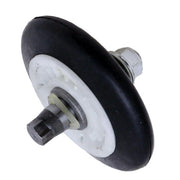 DURAFORCE 4X 4581EL3001A Dryer Drum Roller Wheel & Shaft Kit for LG Kenmore Sears