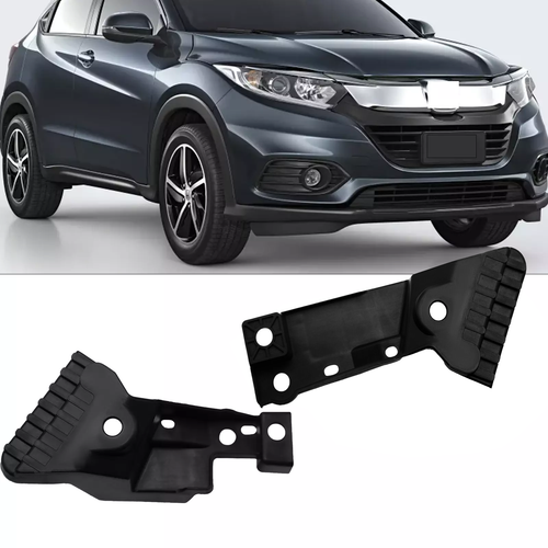 DURAFORCE Front Grille Upper Side Brackets Pair for Honda HRV HR-V 2019 2020 2021 2022