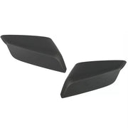 DURAFORCE For Chevrolet Malibu 2016-2022 Driver & Passenger Side Mirror Cover Cap Black
