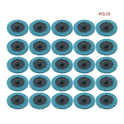 DURAFORCE 25 Pack Surface Conditioning Quick Change Discs 2" Fine Prep Pad Discs