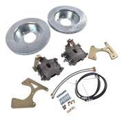 DURAFORCE For Chevy C10 GMC C15 K1500 Pickup 1961-1987 Rear 6 Lug Disc Brake Kit 12" Rotor