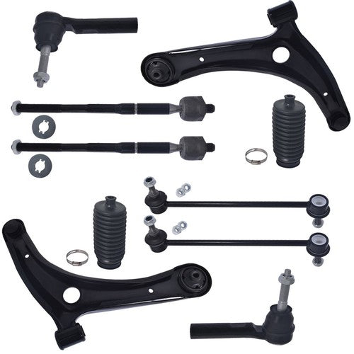 DURAFORCE 10X For Dodge Caliber Hatchback 2009-12 Front Lower Control Arm Sway Bar Kit