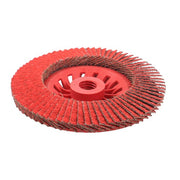 DURAFORCE 40 Grits Type 29 Ceramic Grinding Wheel (10 Pack) 4-1/2 x 7/8" Flap Sanding Disc