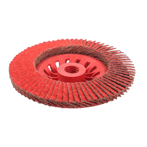 DURAFORCE 40 Grits Type 29 Ceramic Grinding Wheel (10 Pack) 4-1/2 x 7/8" Flap Sanding Disc