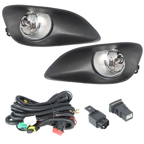 DURAFORCE For Toyota Yaris 07 2008 2009 2010 2011 Headlights Pair Fog Lights Switch Wiring