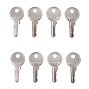 DURAFORCE 8X Ignition Keys 104466 for Skyjack SJIII 3220 3226 4626 4632 SJ8831RT 8841RT
