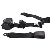 DURAFORCE 3 Point Seat Belt Retractable Black Shoulder For Jeep CJ YJ Wrangler 1982-1995