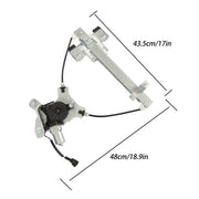 DURAFORCE For Cadillac Chevrolet GMC 2007-14 741-391 Power Window regulator RR w/Motor