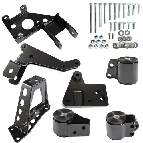 DURAFORCE For 92-95 Civic 94-01 Integra Engine Mount Bracket EG K20 K24 K-Series DC2 EG6