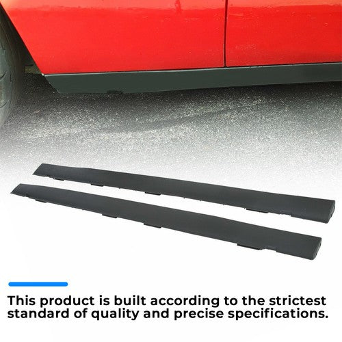 Rocker Panel For Dodge Challenger 08-14 Door Exterior Side Molding Body Trim
