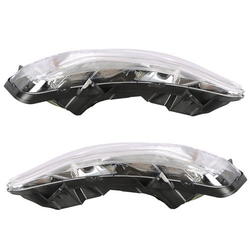 DURAFORCE For Chevy Malibu 2019-2022 Bumper Turn Signal Lights W/LED DRL Fog Lamps RH&LH