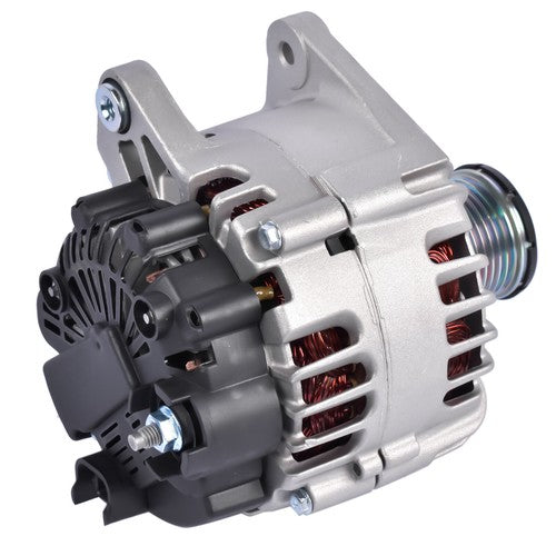 DURAFORCE New Alternator 120A for Nissan Rogue Sport 2017-2022 2.0L 6-Groove Clutch Pulley