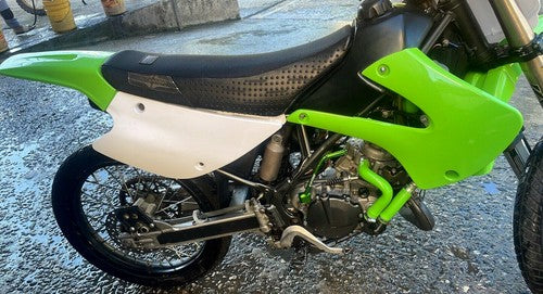 DURAFORCE Restyled Plastic Kit Fairing Bodywork Fender Set For Kawasaki KX85/KX100 01-13