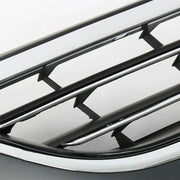DURAFORCE Front Bumper Upper Grille for VW for Volkswagen Passat CC 2009-2012 Black Chrome