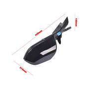 DURAFORCE Left Side Driver Side Mirror Power Folding Black For Tesla Model 3 M3 2017-2023