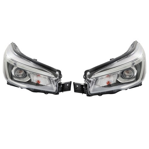 DURAFORCE For Subaru Forester 2019 2020 LH+RH Headlights Replacement Halogen LED w/o AFS