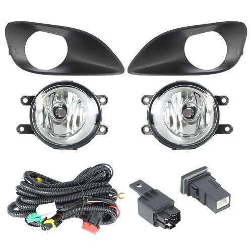 DURAFORCE For Toyota Yaris 07 2008 2009 2010 2011 Headlights Pair Fog Lights Switch Wiring