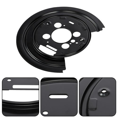 DURAFORCE Pair Rear Set of 2 Brake Dust Shields For Ram 1500 2015-2019 924-235 4779823AC
