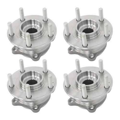 DURAFORCE 4pcs AWD For Hyundai Santa Fe 2007-14 Sorento 11-15 Front Rear Wheel Hub Bearing