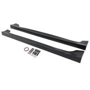 DURAFORCE For 2006-2011 Honda Civic Mugen PU MU Style Side Skirts Body Kit Paintable ABS