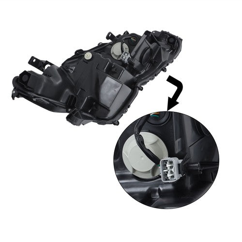 DURAFORCE Full LED Black For Toyota Camry XSE XLE 2021 2022 Driver Left Headlight Assembly